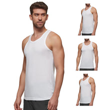 Load image into Gallery viewer, Pack of 4 Cotton Inner Vest For Men ( ALL WHITE )
