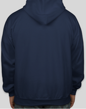 Load image into Gallery viewer, Navy With Zipper Hoodie
