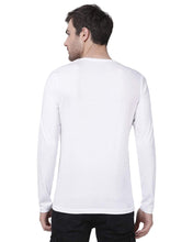 Load image into Gallery viewer, White Henley T-Shirt For Men
